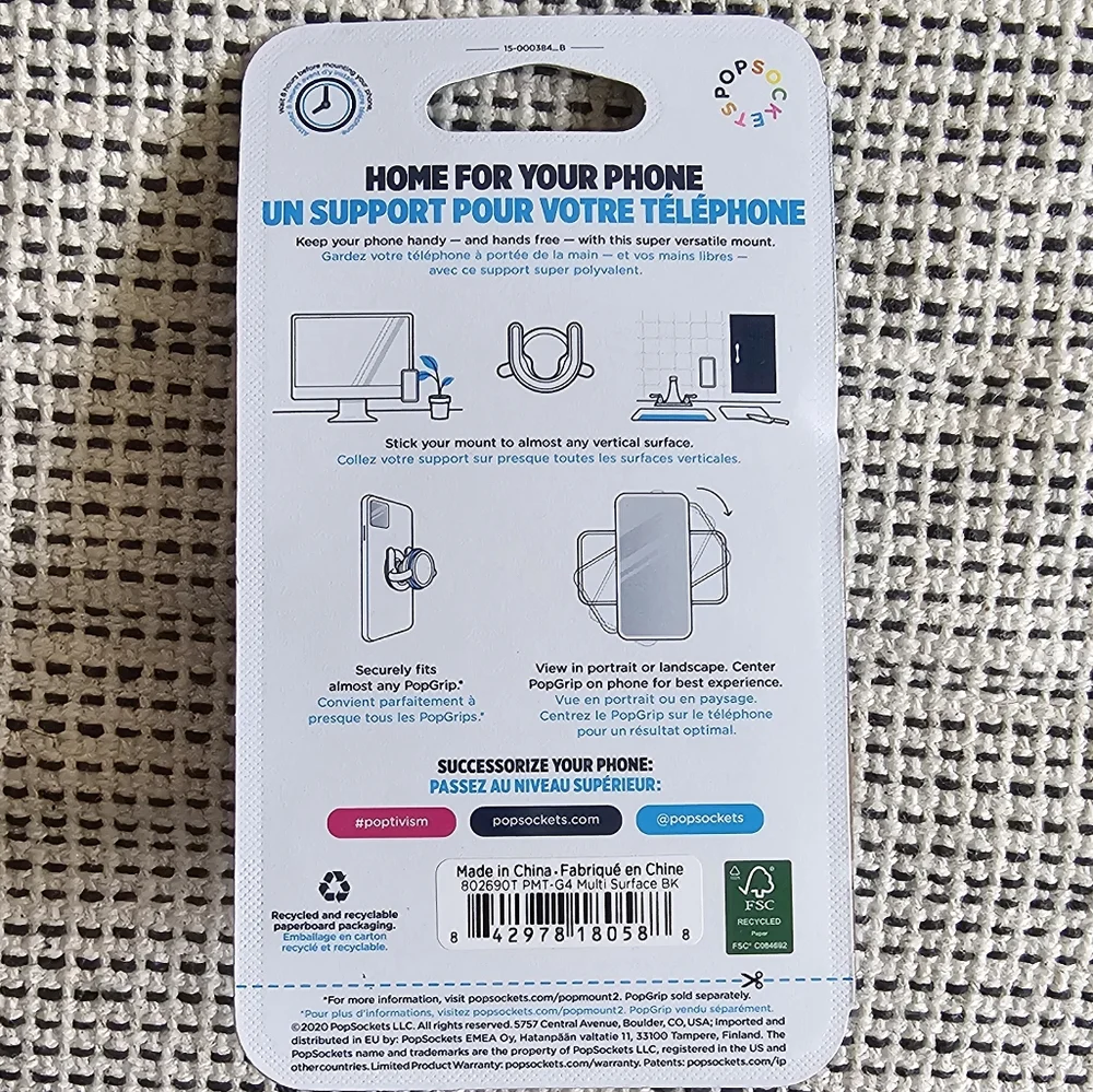 NEW Pop Sockets Popmount 2